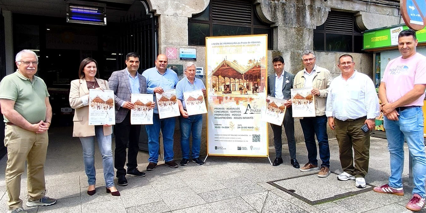 A PRAZA DE ABASTOS DE REDONDELA PRESENTA A SÚA I FESTA DE PRIMAVERA, UNHA HOMENAXE Á HISTORIA DOS MERCADOS LOCAIS