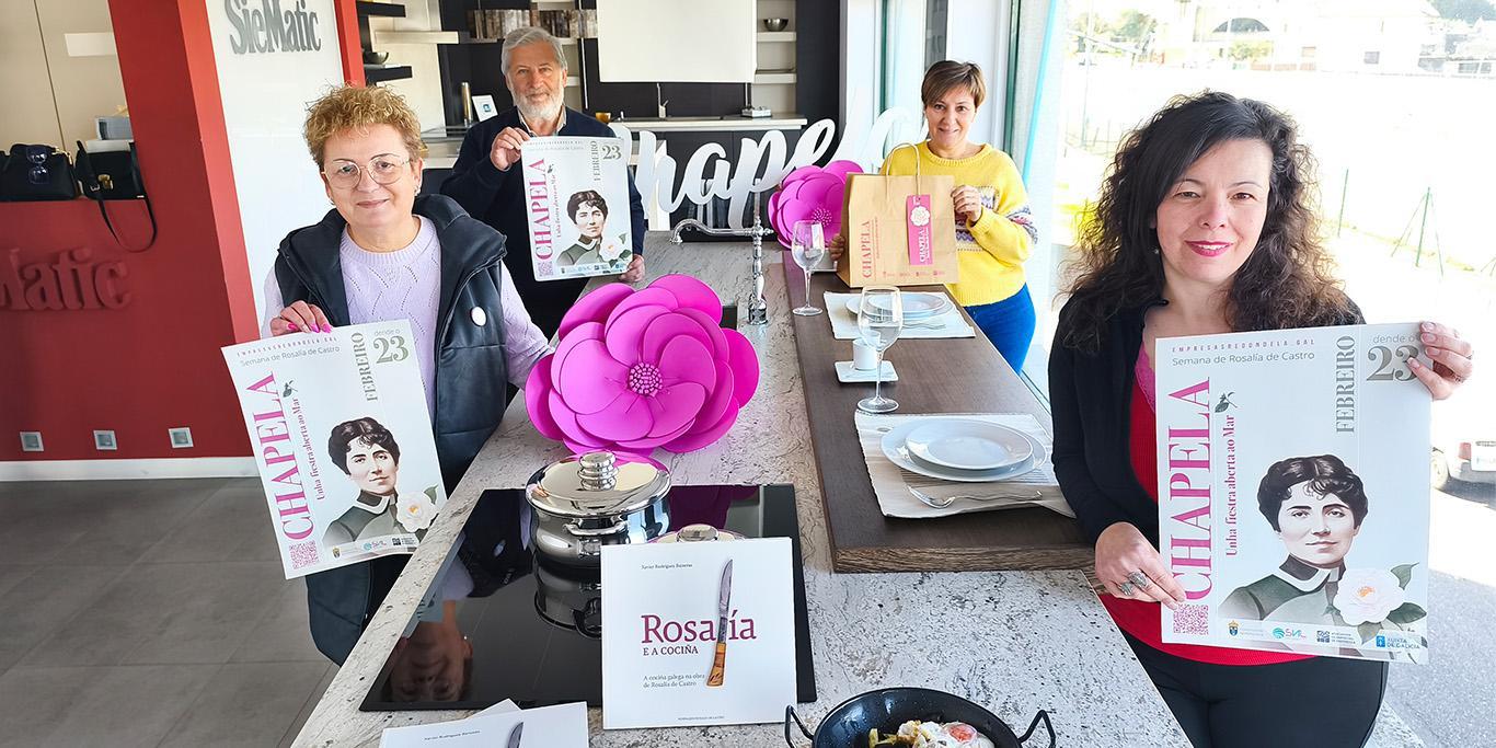 A ASOCIACIÓN DE EMPRESAS DE REDONDELA PRESENTA EN CHAPELA PRESENTA “UNHA FIESTRA ABERTA AO MAR”: UNHA SEMANA PARA CELEBRAR A CULTURA, O COMERCIO E A IDENTIDADE LOCAL