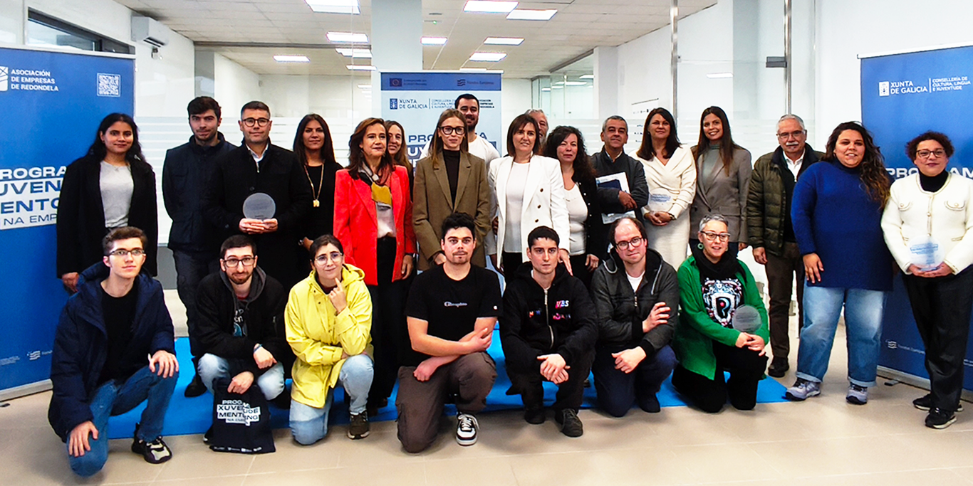 A III EDICIÓN DO PROGRAMA XUVENTUDE MENTORING NA EMPRESA CONSOLÍDASE COMO MODELO DE INSERCIÓN LABORAL EN REDONDELA.