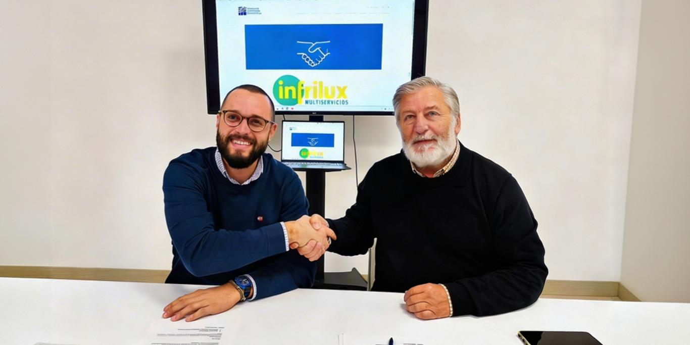 A ASOCIACIÓN DE EMPRESAS DE REDONDELA PRESENTA UN NOVO CONVENIO CON INFRILUX PARA IMPULSAR A EFICIENCIA ENERXÉTICA NAS EMPRESAS DE REDONDELA