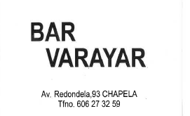 BAR VARAYAR